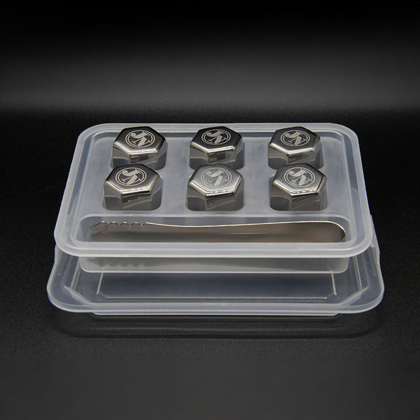 Craft Perfect Cocktail Ice Cubes with Stainless Steel Tray